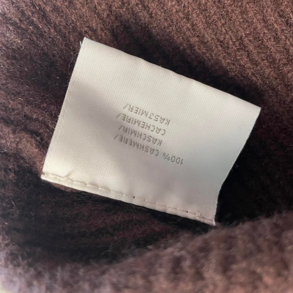 Beutler Brown 100% Cashmere Sweater - Picture 8 of 9